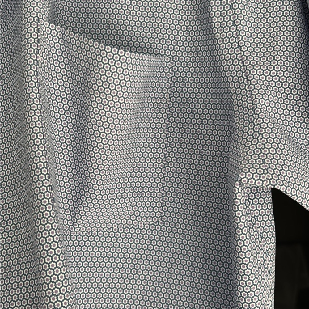 Peter Millar Light Blue Patterned Button Down Shi… - image 3